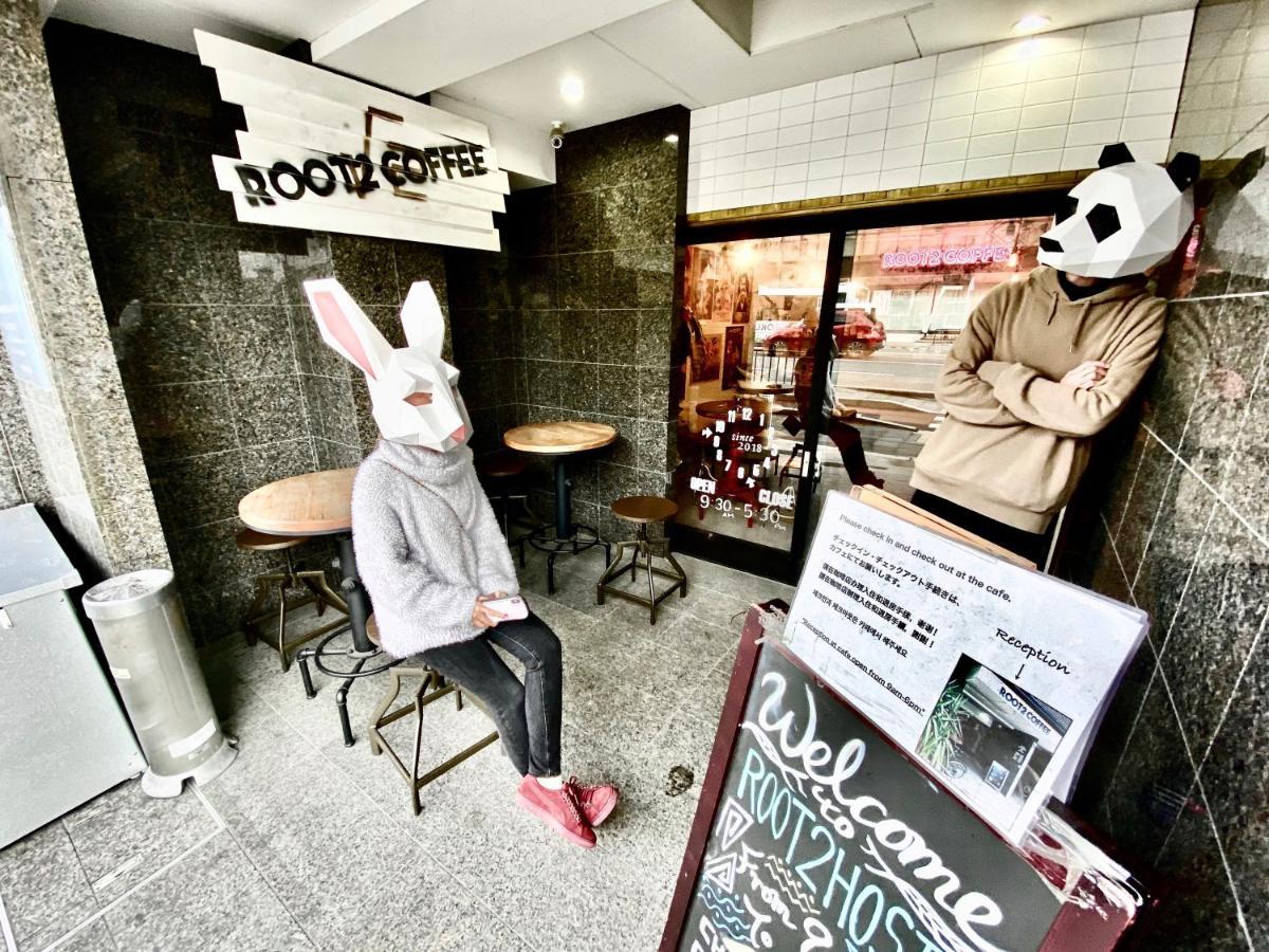 Root2 Coffee & Hostel Kyoto Bagian luar foto