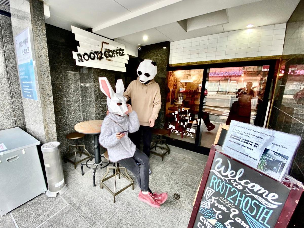 Root2 Coffee & Hostel Kyoto Bagian luar foto